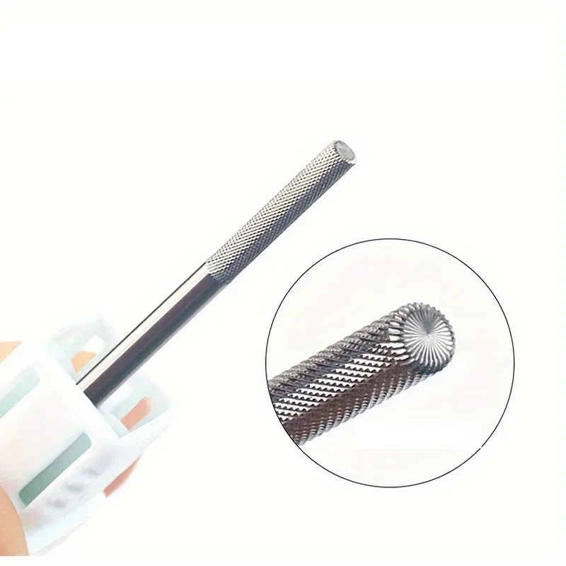 1Pcs Wolfram Stahl Professionelle Nagel Bohrer Nagel Dateien Gel Polnisch Entfernen Grat für Elektrische Maschine Häutchen Sauber Werkzeug