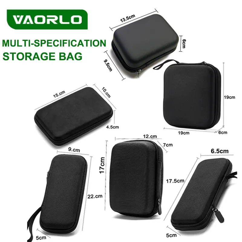 Kopfhörer-Datenaufbewahrungstasche, oval, quadratisch, rechteckig, Kabel-Organizer, Taschen, Mini-Reißverschlusstasche, Tech-Gadgets, tragbares Ladegerät, U-Disk-Hülle