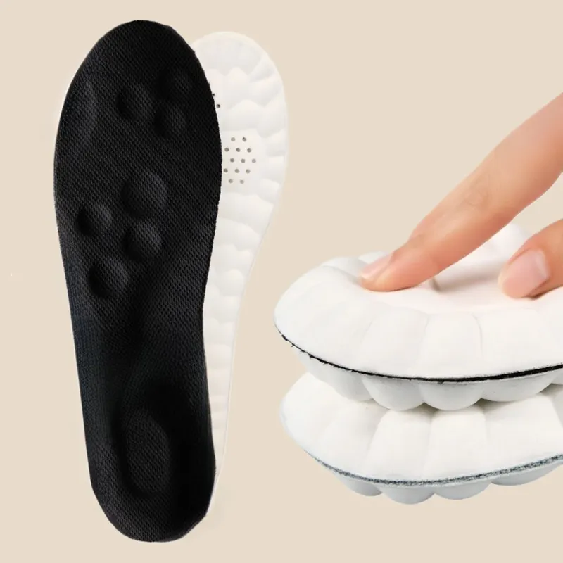 Hohe Elastizität Latex Sport Einlegesohlen Weiche Schuh Pads Arch Support Orthesen Einlegesohlen Atmungsaktive Deodorant Stoßdämpfung Kissen