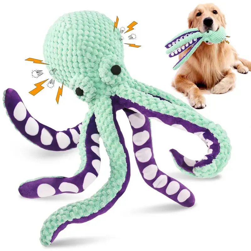 Haustier Plüsch Spielzeug Katze Hund Stimme Octopus Shell Puzzle Spielzeug Biss Beständig Interaktive Haustier Hund Zähne Reinigung Kauen Spielzeug Pet Liefert