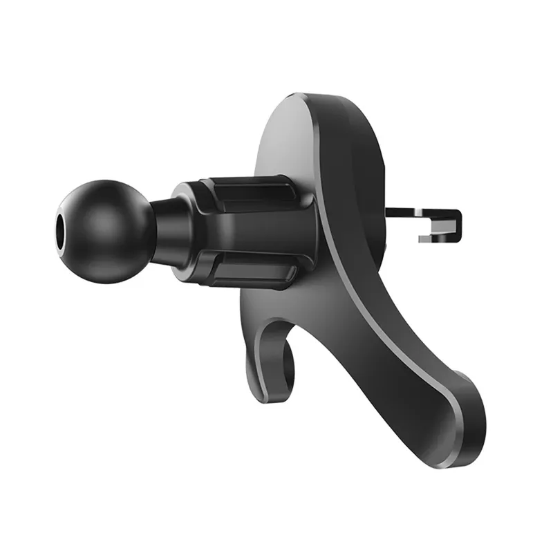 Universeller Auto-Lüftungsclip mit 17mm Kugelkopf - Verstellbarer Metallhaken für Handyhalterung & Kabelloses Ladegerät