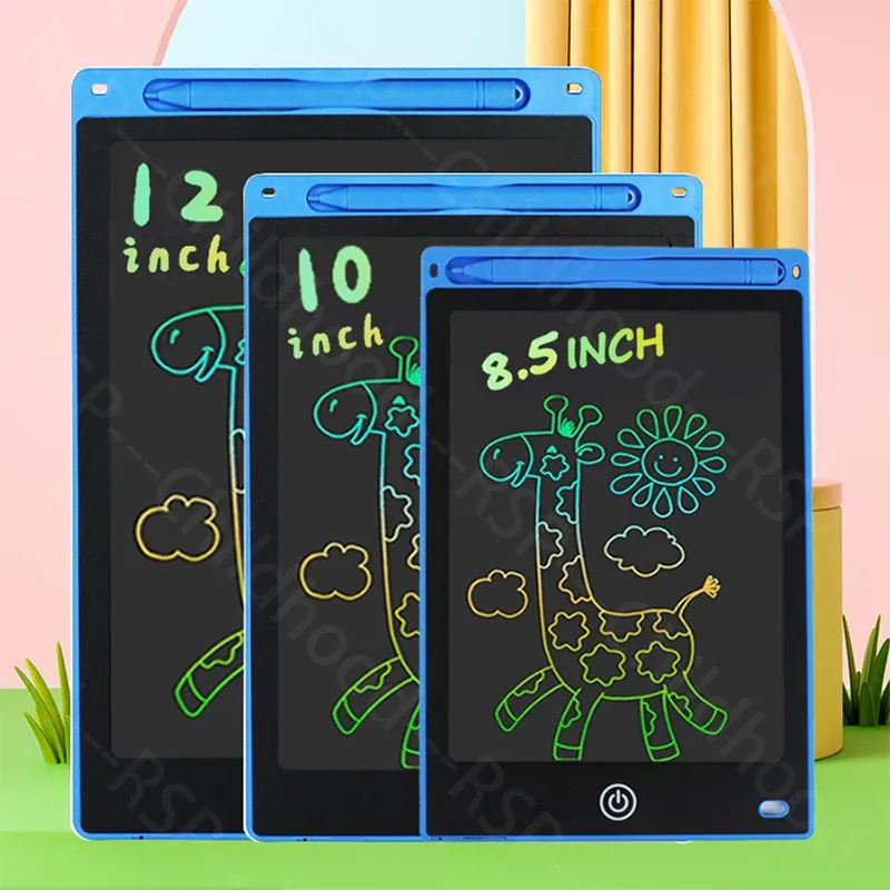 8,5 "/10"/12 "Zeichenbrett LCD Schreiben Tablet Für Kinder Montessori Pädagogisches Spielzeug Student Magie Tafel geburtstag Weihnachten Geschenk