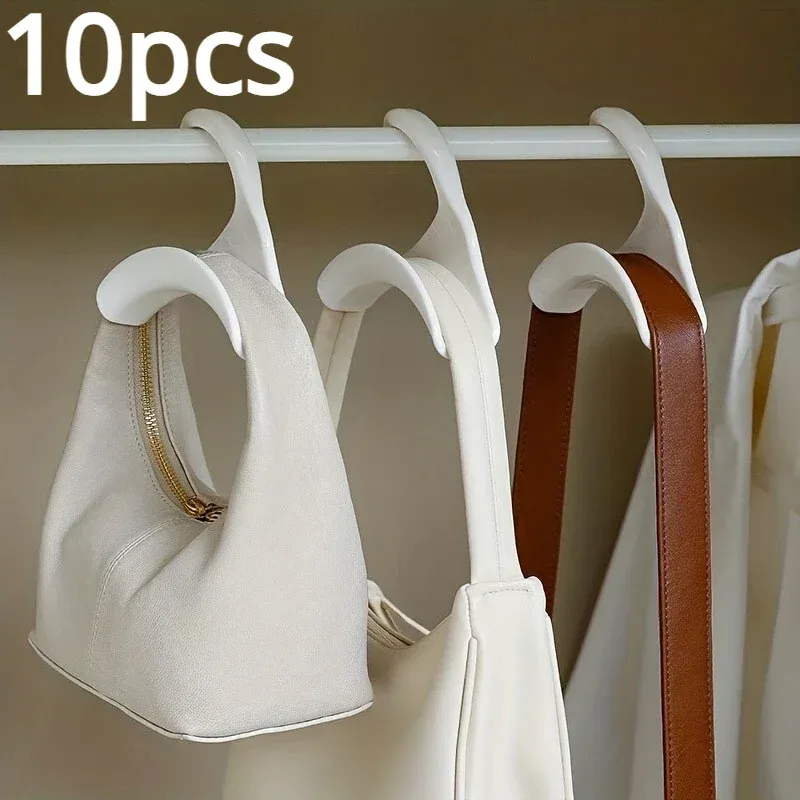 10 stücke Erweitern Mehrzweck Kleiderbügel Verbindung Haken Platzsparende Hut Seide Schal Schals Handtasche Hängen Rack Kleiderschrank Organizer