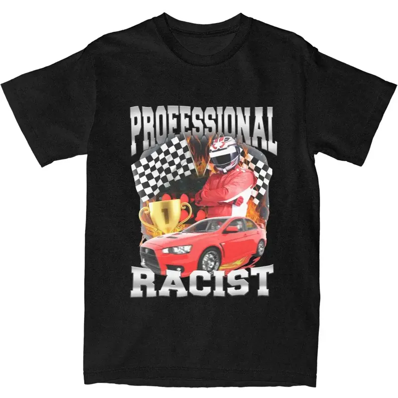 F1 Professionelle Racer T Shirts Vintage Streetwear Baumwolle Kurzarm Grafik Männer Frauen Amüsant Harajuku Täglich Coole Unisex Tops