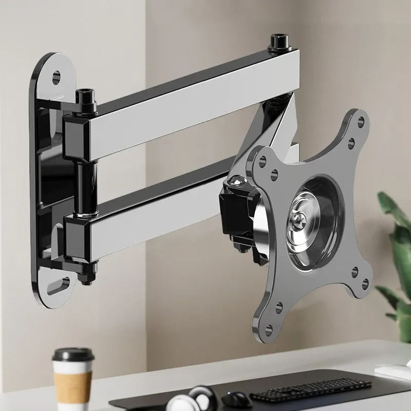 20 °   neigbare TV-Wandhalterung 360° °   Gedrehter Halter, universelle TV-Halterung für 14- bis 37-Zoll-Computer, LCD-LED-Monitor, Tablet-PC