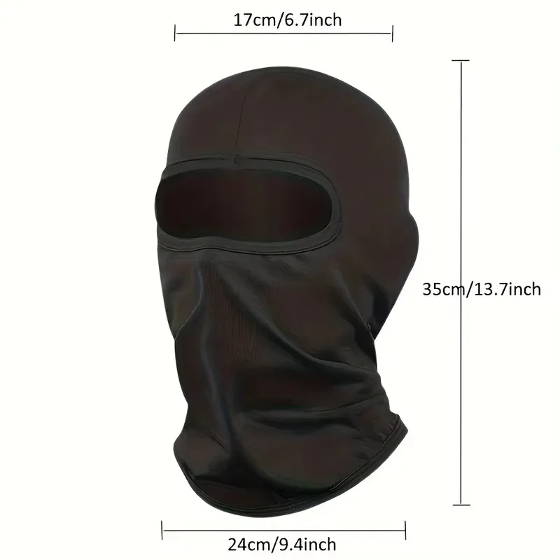 1 Stück/Schnelltrocknende Sturmhaube Sport-Gesichtsmaske Weiche Atmungsaktive Mütze Fahrradhelm-Unterziehmütze Lauf- Wander- Angel-Kapuzenmütze