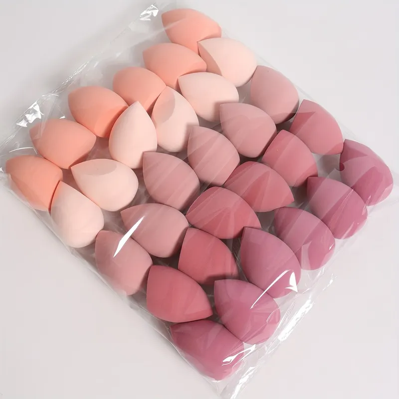7-teiliges/18-teiliges Make-up-Schwammset, geeignet für flüssige BB-Creme-Puder-Anwendung, Make-up-Ei, trocken, nass, Puder quaste mit doppeltem Verwendung zweck