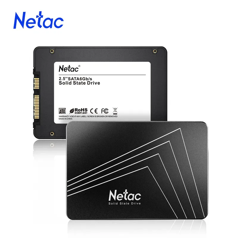 Netac 128 GB 256 GB 512 GB 1 TB 2 TB SSD SATA SATA3 2,5 Zoll interne Solid State Festplatte SSD für Desktop-Laptop