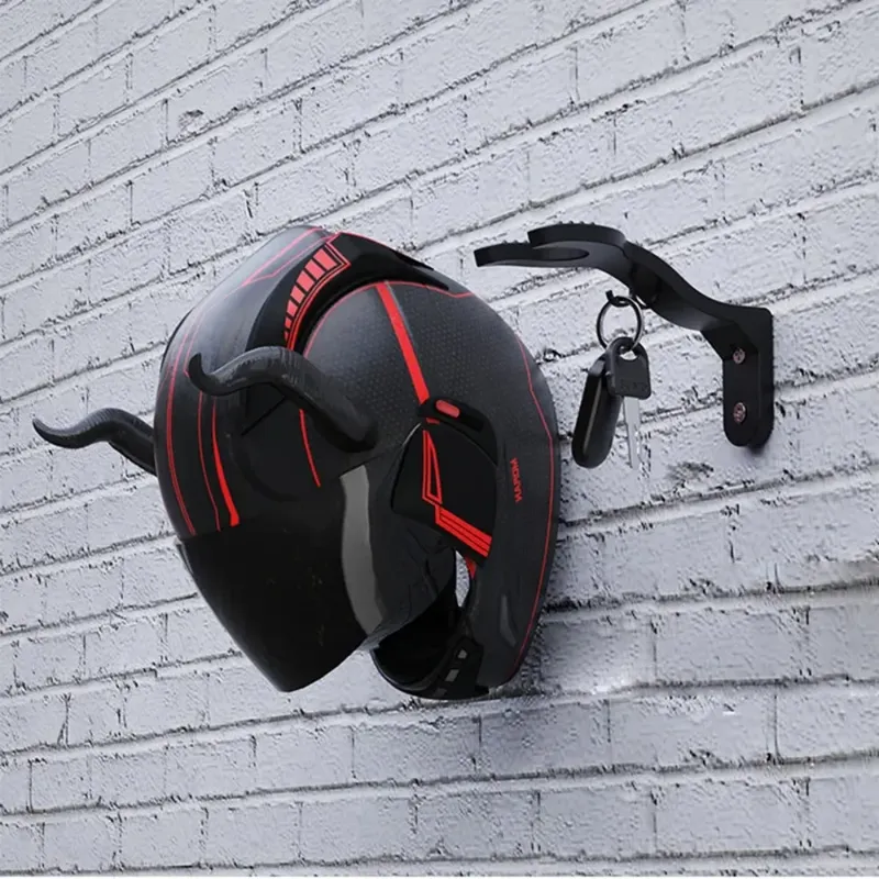 Motorrad Helm Haken Racks Mehrzweck Haken Aufhänger Hause Gepäck Jacke Halter Küche Schrank Regal Wand Halterung Haken