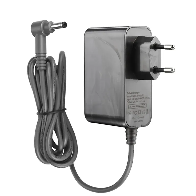 Ladegerät für Dyson V10 V11 V15 SV12 SV15 Staubsauger Ersetzen Sie die Ladeleitung des Akku-Netzteils 30,45 V /1100 mA EU-Stecker