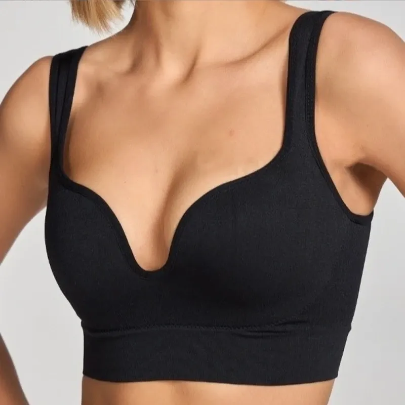 3D-Sportweste, atmungsaktiv, kein Stahlring, 3D-Cup-BH, Yoga-Bralette, Damenunterwäsche, Fitness, Laufen, verstellbarer Büstenhalter