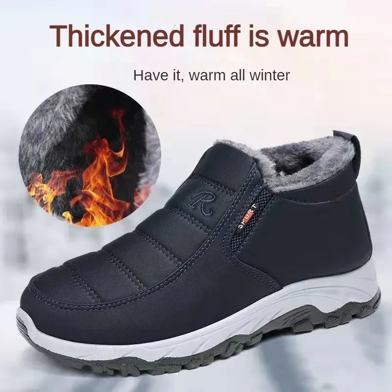 ​ Herrenschuhe, Herbst und Winter, lässig, Baumwolle, warm, verschleißfest, mit dicker Sohle, erschwinglich, kostenloser Versand ​