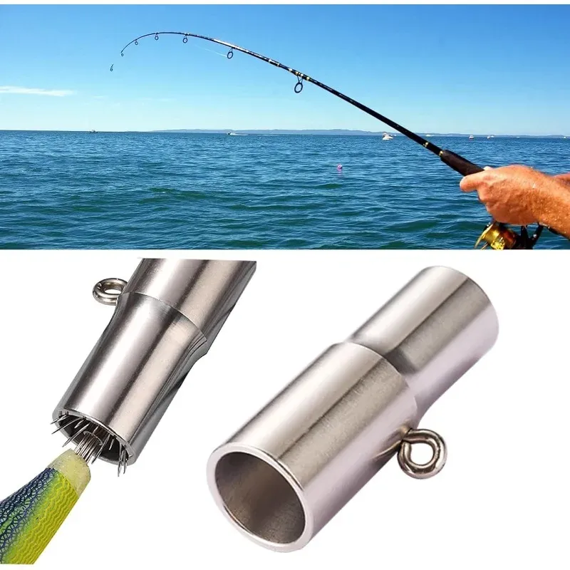 Tintenfisch Haken Korrektur Werkzeug Edelstahl Tintenfisch Haken Reparatur Haken Richt Werkzeug Tragbare Angeln Tintenfisch Köder Haken