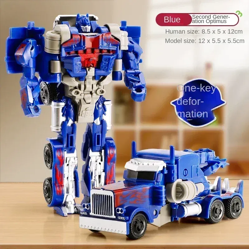 Transformation Auto Anime Roboter Modell One Step Verformung Roboter Spielzeug Kind Puzzle Spielzeug Verformung Auto Action Figur Modell