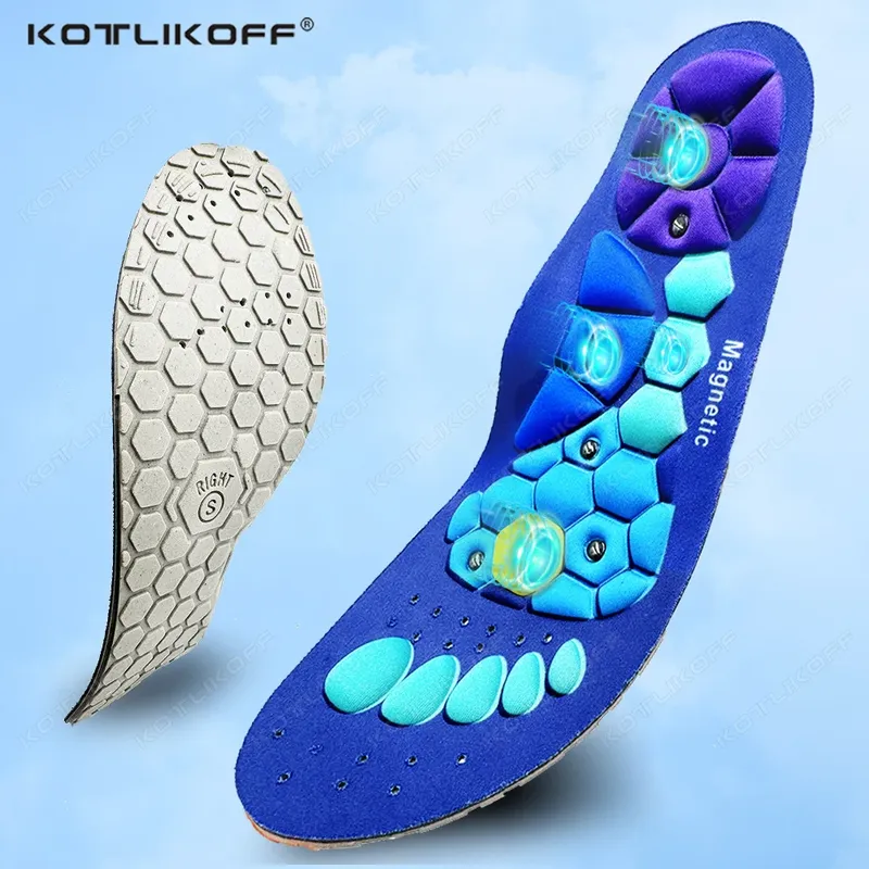 Medizinische Magnetische Therapie Sport Einlegesohlen Massage Fuß Gewicht Verlust Abnehmen Akupressur Einlegesohle Anti-müdigkeit Gesundheit Pflege Schuh Pads