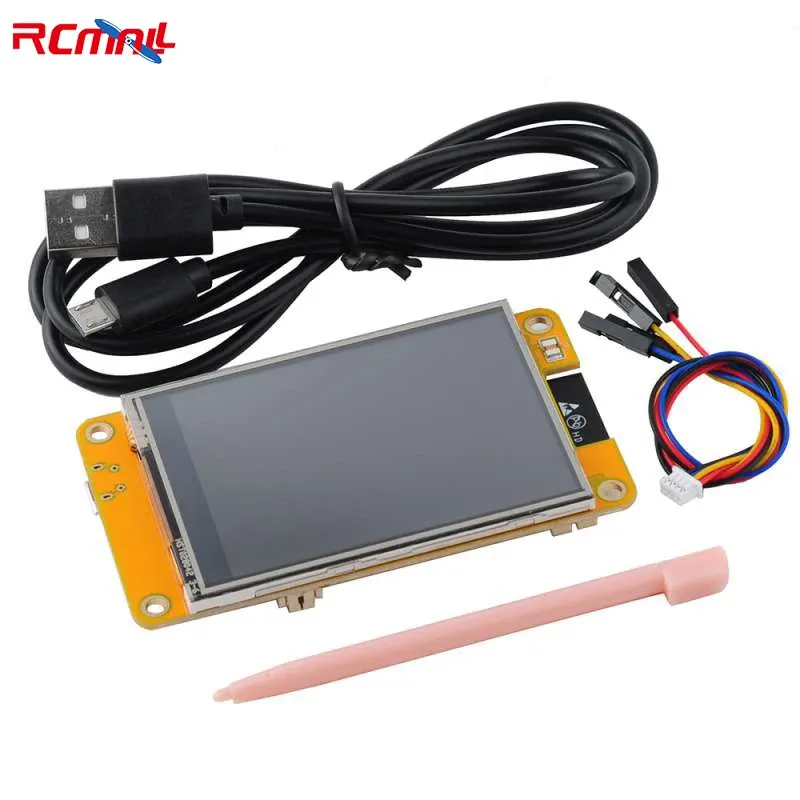 RCmall 2,8'' ESP32 LCD-Anzeigemodul ESP32-2432S028R 240*320 Resistiver Touchscreen TFT mit ILI9341 Treiber für Arduino IoT