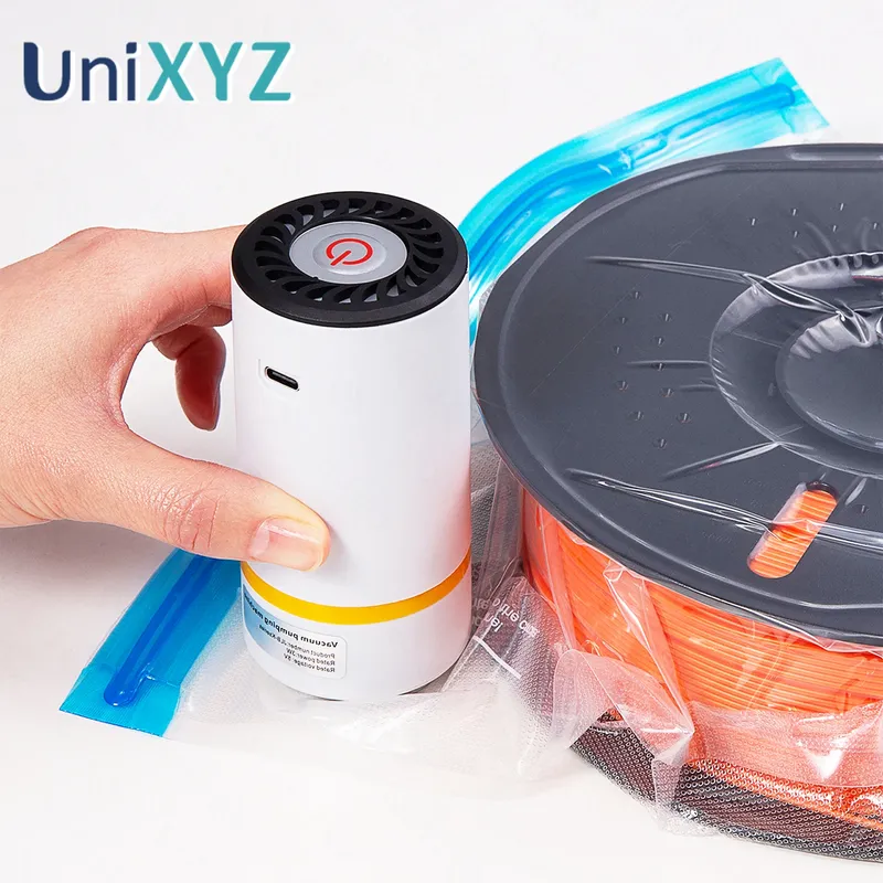 3D-Drucker PLA ABS TPU PETG 1 kg Filament Vakuum-Aufbewahrungsbeutel Halten Sie Material trocken und vermeiden Sie Feuchtigkeit Verbrauchsmaterial Safekeep Filament Bag