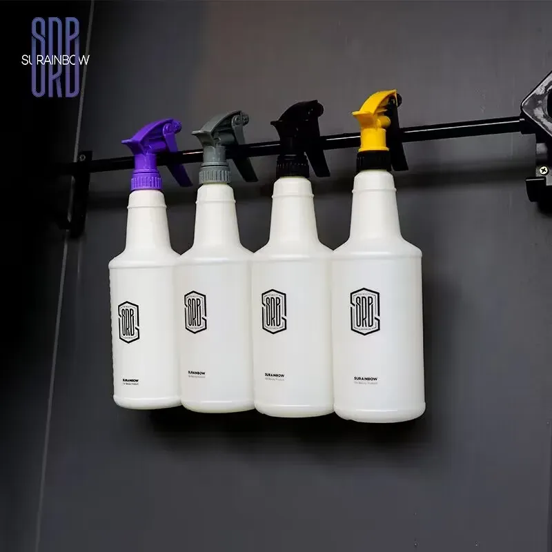 Auto Ultrafeiner Wassernebel Zylindrische Sprühflasche HDPE Chemikalienbeständiges Spray Auto Wash Gießkanne, Hochleistungs-Sprühflasche