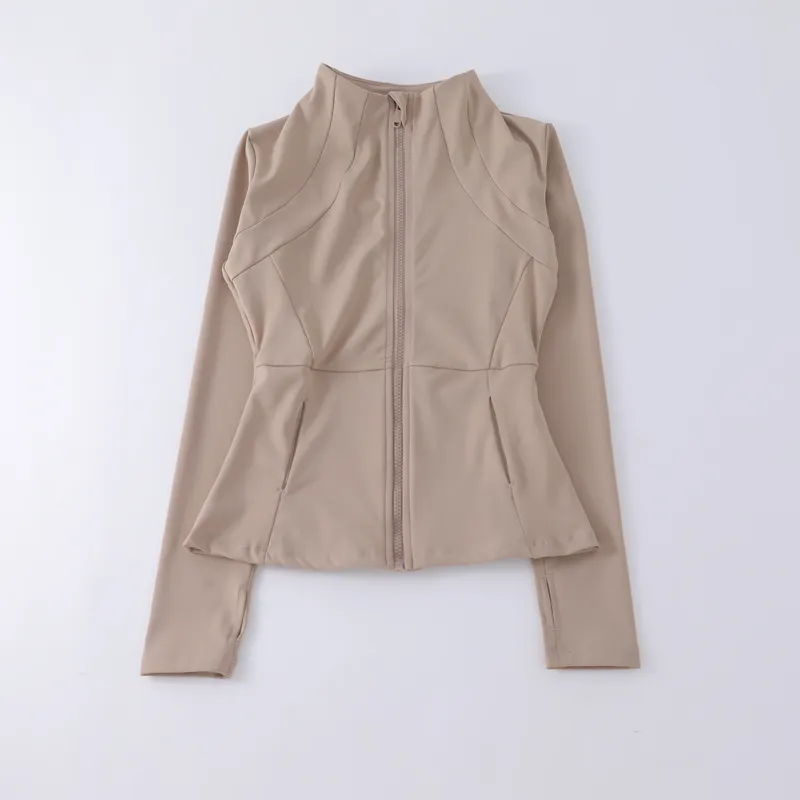 2025, Fitness-Kleidung, Sportbekleidung, Oberteile, Damen, nahtlos, Damen-Top, T-Shirt, langärmelig, Yoga-Kleidung, Jacke