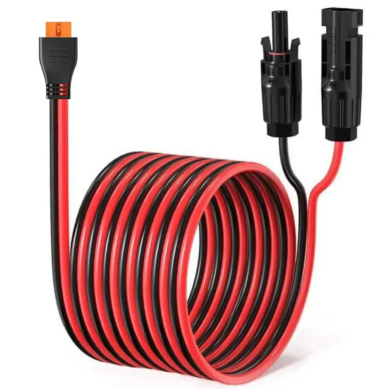 Verbessertes 3 m/1,5 m langes 12AWG XT60i-Solarkabel für EcoFlow River 2 Pro Max Delta 2 3 Pro Max Wave 2 3 usw. Tragbare Kraftwerke.