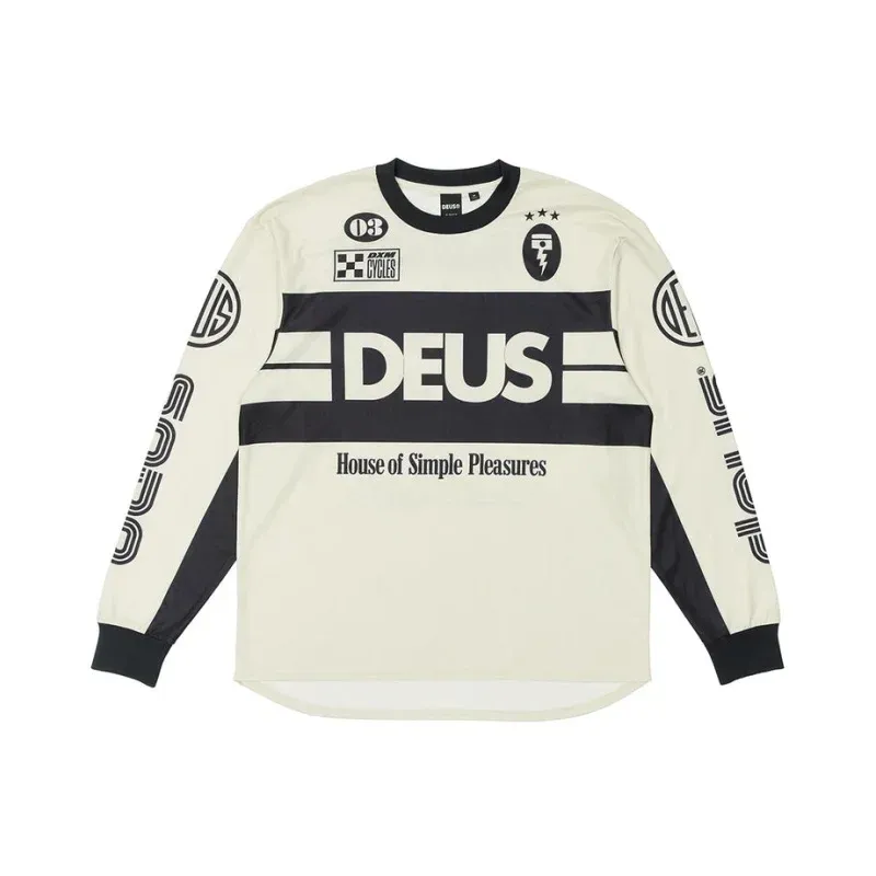 Neue Sportswear Enduro Jersey DEUS EX MACHINA Motocross Radfahren Off Road Dirt Bike Reiten Racing Langes Hemd Motorrad Jersey MTB