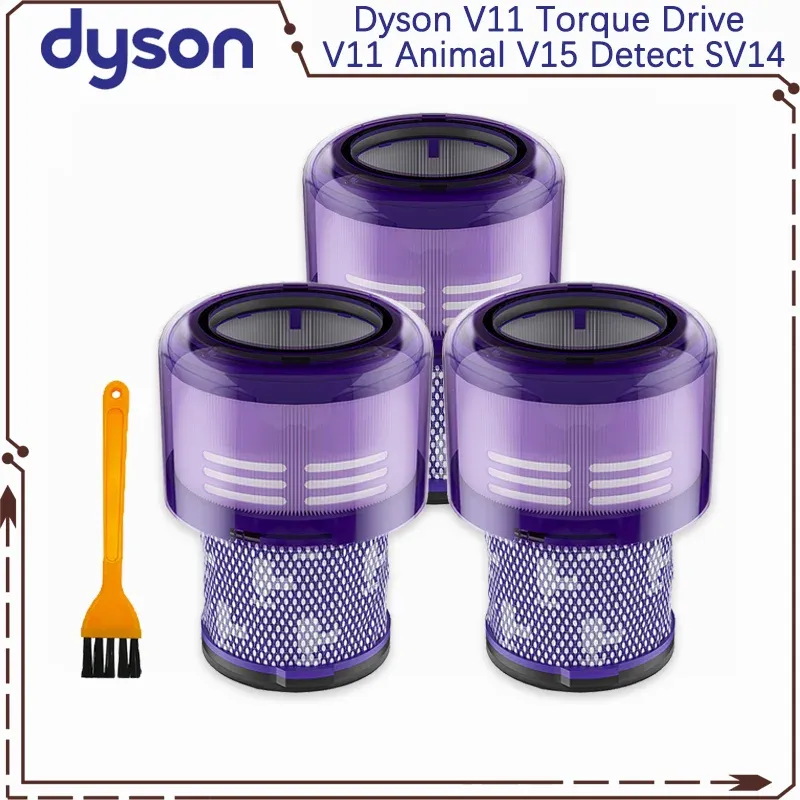 Waschbarer HEPA-Filter für Dyson V11 V15, Staubsauger-Ersatzteil, Akku-Staubsaugerfilter für Dyson V11