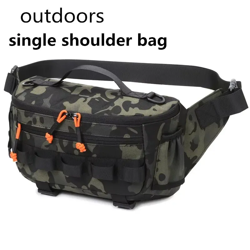 Angeln Brust Taille Tasche Taktische Outdoor Tourismus Sport Angeln Köder Tasche Jagd Camping Wandern Fahrrad Tasche Bergsteigen