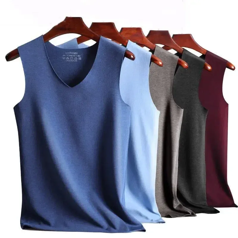 Herrenunterwäsche 37 °   Heizfaser Plus Samt Nahtlose Weste Herren Winter Slim Warm Bottoming Shirt Herren Speed Thermounterwäsche