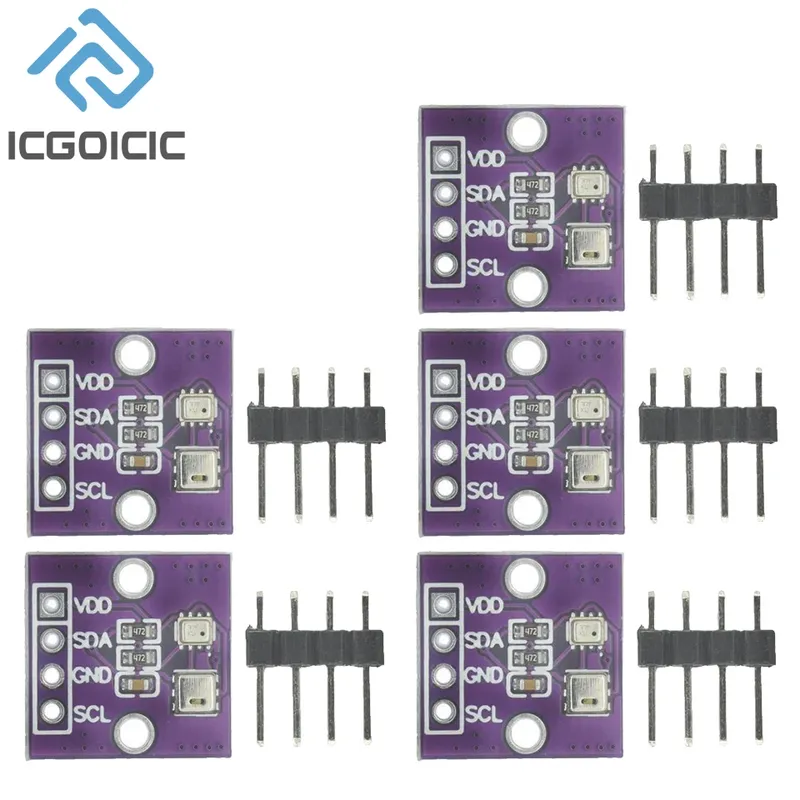 1-10 stücke AHT20 + BMP280 Temperatur Feuchtigkeit Luftdruck Modul Hochpräzise Digitale Temperatur Feuchtigkeit Luftdruck Sensor