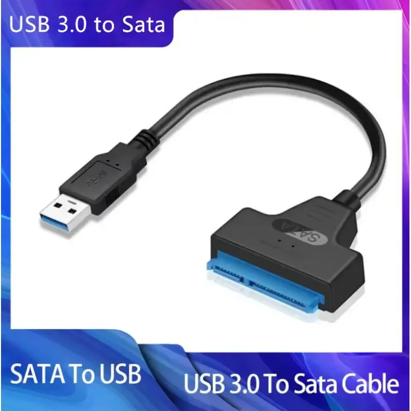 Neue Sata zu USB 3.0/2,0 Typ C Kabel Unterstützung 2,5 Zoll Externe HDD SSD Festplatte Adapter Kabel Computer stecker Konverter