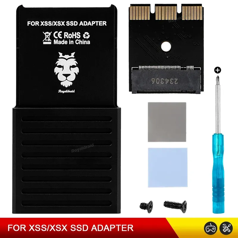NEUE M2-Erweiterungskarte für Xbox Series-X/S Externe Matrix-Festplatten-Konvertierungsbox M.2 NVME 2230 SSD-Adapter Speicherkartenetui