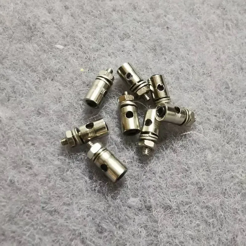10 stücke Stößelstange Anschlüsse Gestänge Stopper D1,3/1,8/2,1/3,1mm RC Modell flugzeug Teile Ersatz Fernbedienung Spielzeug