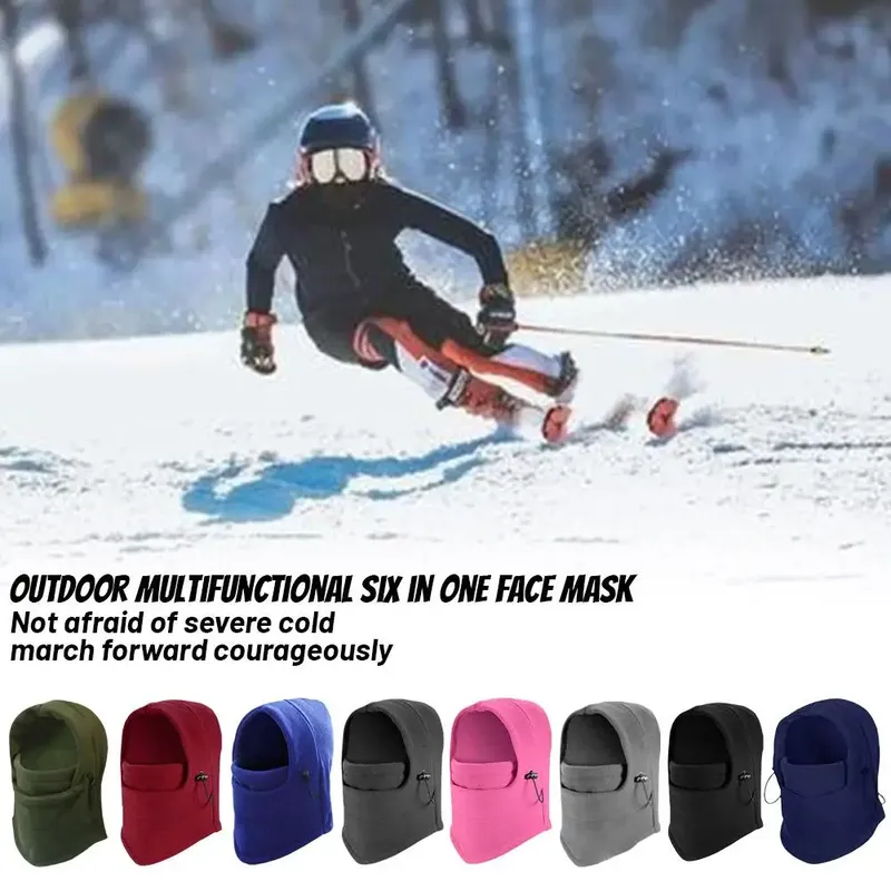 Neue Modische Warme Mütze Winter Herren Damen Hüte Wasserdichte Thermische Fleece-Sturmhaube Kapuzenmütze Nackenwärmer Wanderschals Hüte