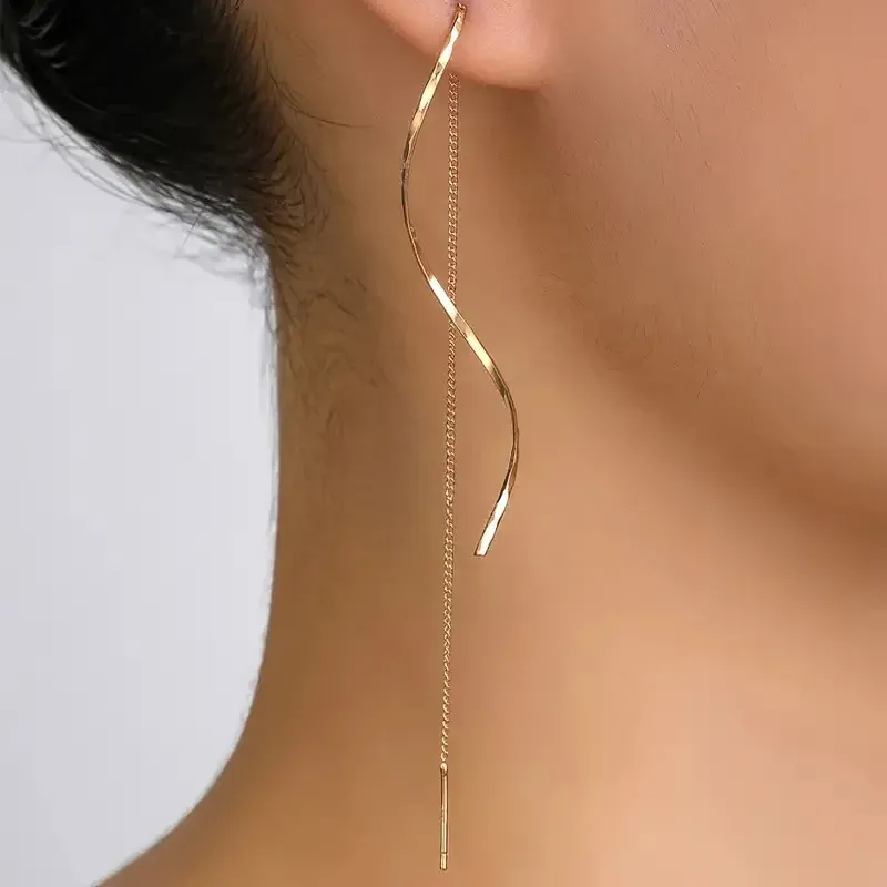 2 elegante, leichte Luxus-Ohrringe für Damen – stilvolle Schmuckaccessoires für Termine, Partys und Festivals – perfektes Geschenk für Sie