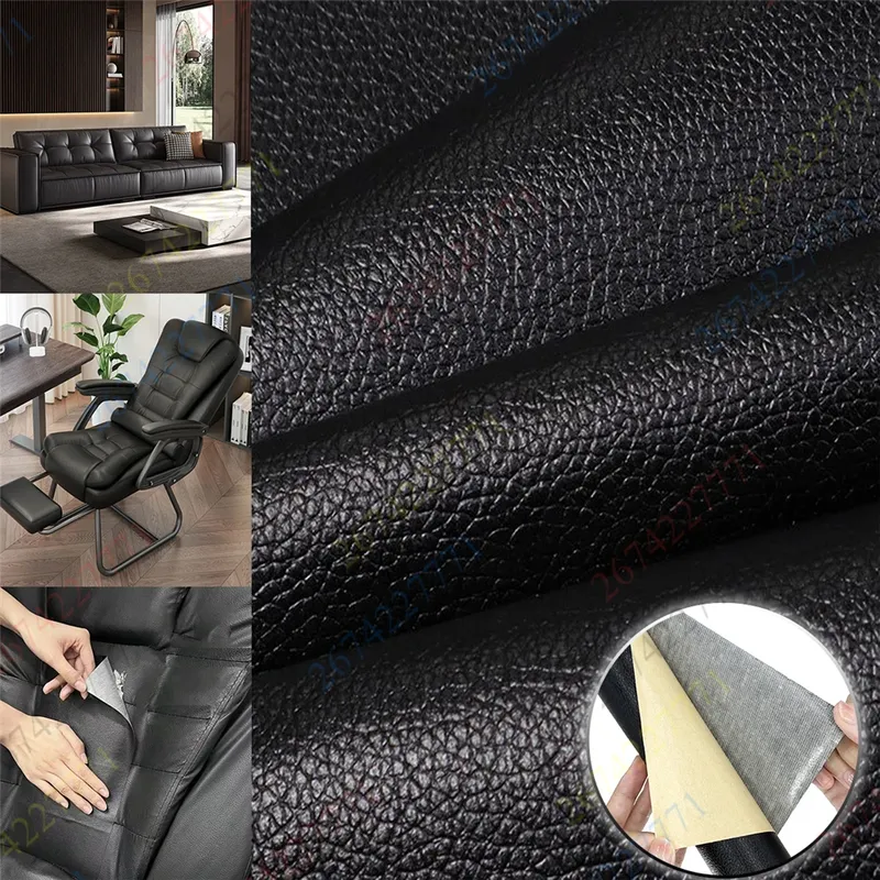 Selbstklebende Fix Patch Aufkleber Haushalt Sofa PU Leder Reparatur Aufkleber Subventionen Möbel Renovieren Stoff Selbst DIY Patches