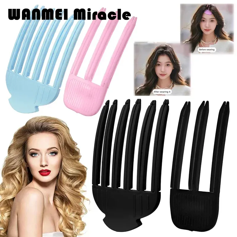 1/2 Stück Heatless Hair Curling Clips, natürliches, flauschiges Haar-Styling-Werkzeug, keine Hitze, DIY-Haarpflege, Wurzeln für Volumen und Textur