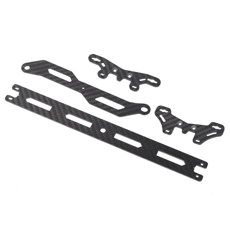 Carbon Fiber Shock Dämpfer Bleiben Batterie Platte Oberen Deck für Tamiya TT02 TYPE-SR TT-02D 1/10 RC Auto Zubehör Upgrade Teile