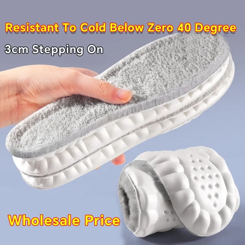 1Pairs Selbst Heizung Einlegesohlen Thermostat Thermische Einlegesohle Echtes Kaschmir Massage Arch Support Schuh Pad Beheizte Pads Winter Frauen