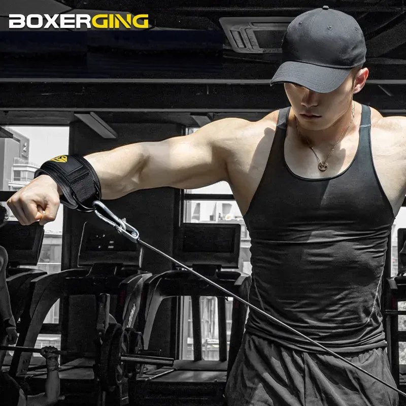 Handgelenkschlaufen für Widerstandsband, Workout, Fitness, Knöchelriemen, Fußstütze, Manschetten, Kabel, Maschinen, Fitnessstudio, Heimfitnessgeräte