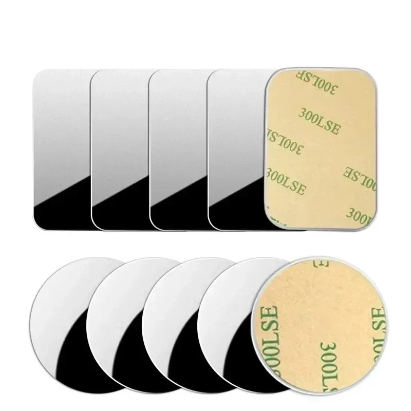 Magnetische Metall Platte Für Auto Telefon Halter Universal Eisen Blatt Disk Aufkleber Halterung Handy Magnet Ständer Für IPhone Huawei