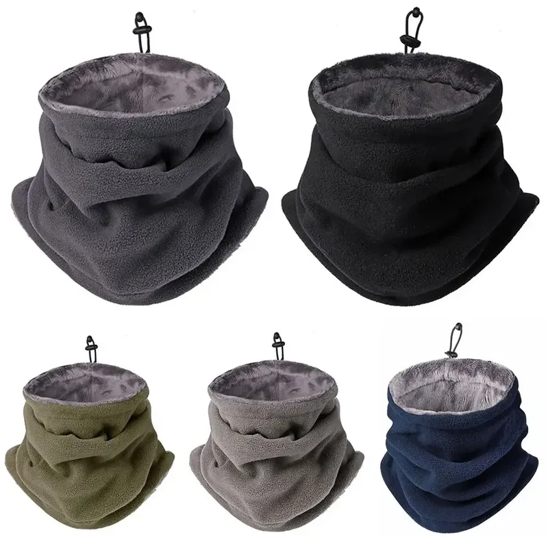 Winter Motorrad Warme Maske Männer Frauen Fleece Hals Outdoor Wärmer Winddicht Schal Camping Wandern Balaclava Radfahren Gesichtsmaske