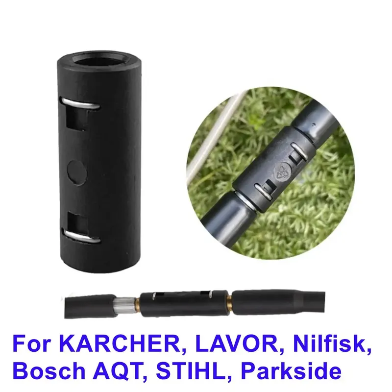 Schlauchverlängerungsanschluss für Karcher Lavor Parkside Bosch Nilfisk STIHL Hochdruckreiniger-Rohrverlängerung
