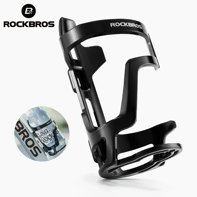 ROCKBROS Fahrrad Flasche Käfig PC Ultraleicht Fahrrad Flasche Rack Käfige Radfahren Flasche Halter Halterung Tragbaren MTB Bike Zubehör