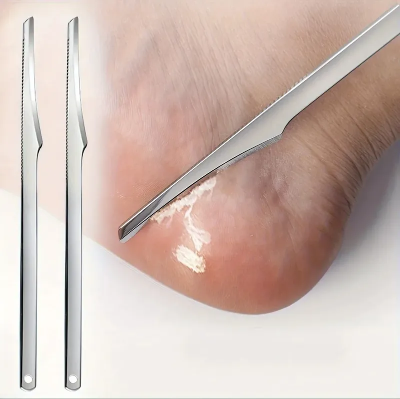 1/2/5 stücke Maniküre Pediküre Werkzeug Kappe Nagel Rasierer Füße Pediküre Messer Kit Fuß Kallus Raspel Datei abgestorbene Haut Entferner Schaber FootCare
