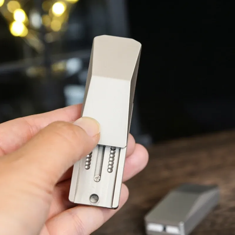 Pi Ka Mechanischer Fidget Slider Magnetischer Push Slider Erwachsene EDC Metall Zappelspielzeug Erwachsene Geschenke Autismus Sensorisches Spielzeug