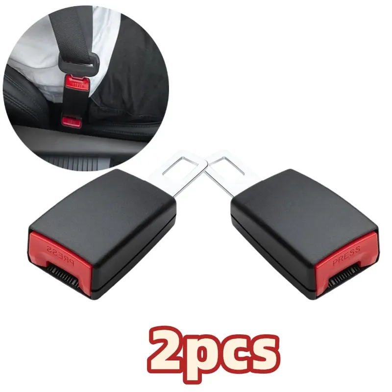 1/2 stücke Auto Sitz Gürtel Extender Sicherheit Sicherheitsgurt Extender Sitz Gürtel Polsterung Verlängerung Schnalle Stecker Schnalle Sicherheitsgurt Clip auto Zugriffs