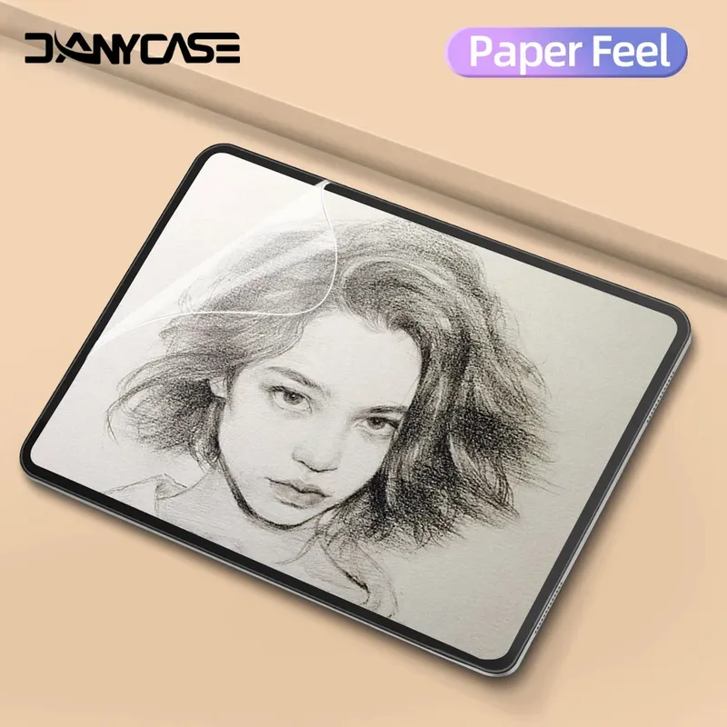 Displayschutzfolie aus Papiergefühl für Samsung Galaxy Tab S6 Lite A9 Plus S9 A8 A7 Lite, Malerei, Schreiben, mattes PET-Papiergefühl