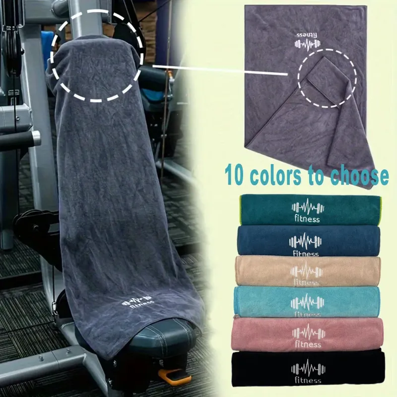 Fitness-Handtuch für Sport, multifunktionales, schnell trocknendes Handtuch, Fitnessgeräte, Schweißpolster, Handtuch, Schwimmhandtuch, Mikrofaser-Poolhandtücher