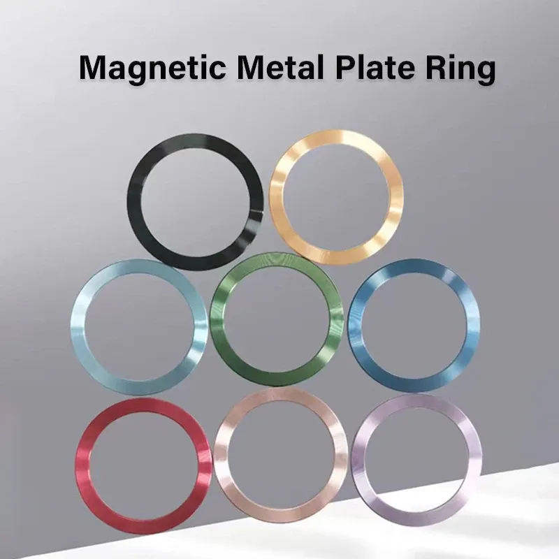 Magnetischer Metallplattenring für Magsafe Wireless Charger Eisenblech Aufkleber Autotelefonhalter Magnet Patch für IPhone12 13/Pro/Max