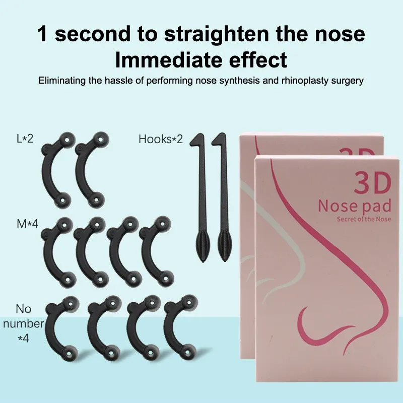 1 satz Nase Up Lifting Nase Shaper Heber Nase Schlanker Nase Corrector Nase Brücke Haarglätter Schönheit Werkzeug 3 größe Schmerzen Kostenloser